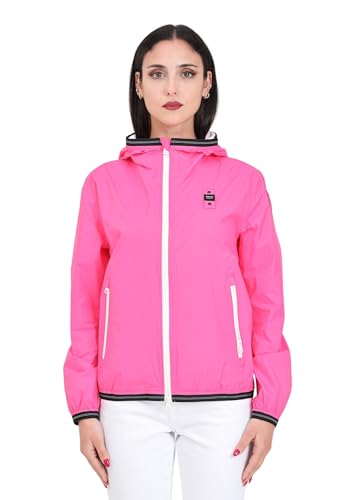 Taglia: M Blauer Giubbotto da donna rosa con patch logo sulla manica