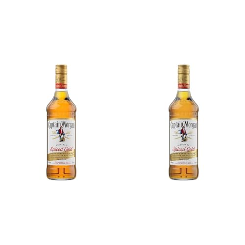 Captain Morgan Spice Gold Ron, 700ml (Paquete de 2)