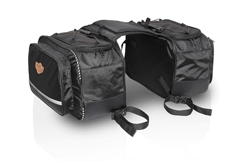 GUARDIANGEARS Mustang 50Ltrs Saddlebags with Waterproof Rain Cove...