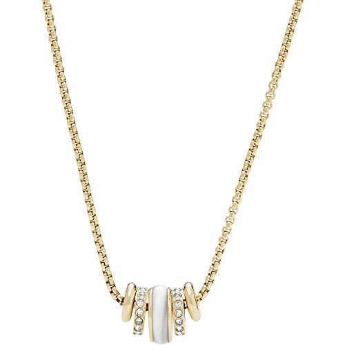 Preisvergleich Produktbild Fossil Damen-Kette ohne Anhänger Edelstahl Muschel JF02957710