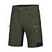 Men Summer Shorts Quick Dry Knee Length Hiking Fishing Running Shorts Lightweight Multi-Pockets Workout Shorts