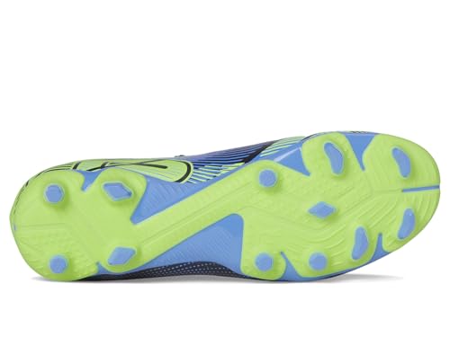 PUMA Tênis unissex infantil Future Play Firme, chuteira artificial de futebol, Gray Skies-elektro Ro