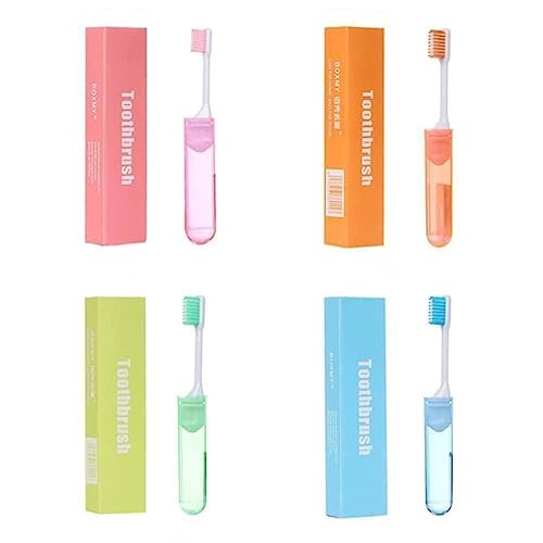 Viaggio Pieghevole Spazzolino Da Denti Cura Strumento di Pulizia In Fibra di Carbonio Mini Lingua Q4W1 Spazzolino Da Denti