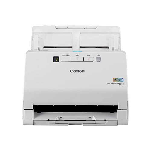 Canon imageFORMULA RS40 Photo and Document Scanner, with Auto Document Feeder | Windows and Mac | Scans Photos – Vibrant Color – USB Interface – 1200 DPI – High Speed – Easy Setup