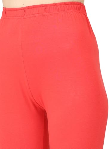 Image of Robinbosky Premium Stretchable Cotton Ankle Legging for Women | Suitable for Formal wear & Casual wear | High-End Elastic Makes The Leggings Squat Proof and Durable for Travel, Yoga, & Workout.