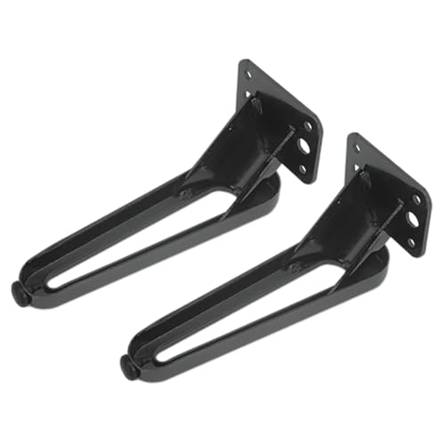 Patas para muebles acero VILLCASE pack de 2 soportes resistentes para mesas y sofás 2