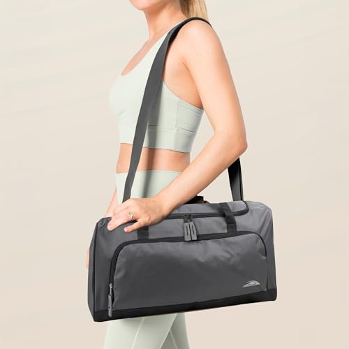 Image of Lightweight Canvas Duffle Bags for Men & Women For Traveling, the Gym, and as Sports Equipment Bag /Organizer