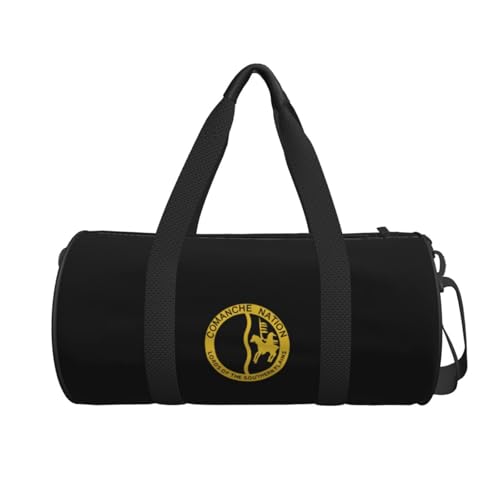 Comanche Nation Convertible Garment Bag with Shoulder Strap, Carry on Garment Duffel Bag for Men Women - Rolling Foldable for Travel Luggage Bags (Black)2