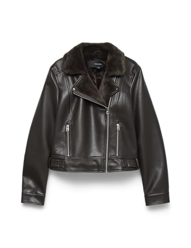 Vmhailey Short Coated Jacket VERO MODA, la veste courte à effet ciré moderne