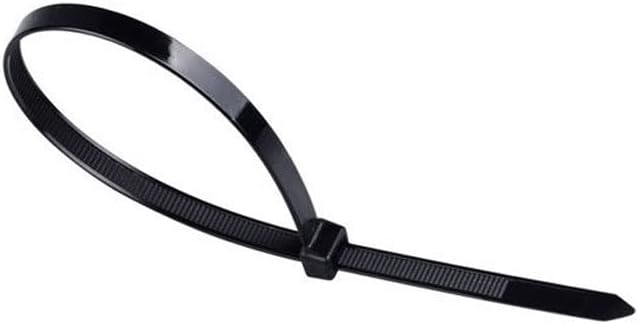 GGoty Bridas De Nailon Grandes 40/50 cm,Bridas de Plastico Negras 400mm Blancas Presillas Plastico 300mm Anchas Negra Bridas para Cables Electricos,Sujetacables Eléctricos