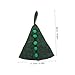 LIFKOME Shape Wizard Hat for Halloween Costume Party Cosplay Accessory Stylish Soft Design for Themed Events and Photoshoots