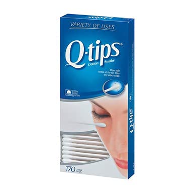 Q-Tips Cotton Swabs, 170 Ct #TOP6