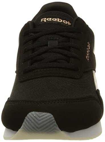Image of Reebok Women's Royal Classic Jogger 3 Sneakers, Black White FTWR White Rose Gold, 4 UK