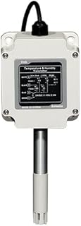 THD-W1-C, Temp/Humidity Transducer, Wall Mount, 100mm Sensing Pole, 4-20mA Output, 24VDC Power