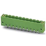 PHOENIX CONTACT MSTBV 2,5 HC/4-GF-5,08 Leiterplattengrundleiste, Grün, 2.5mm² Nennquerschnitt, 4 Anzahl der Anschlüsse, MSTBV 2,5 HC/..-GF Artikelfamilie, 5.08mm Rastermaß, 50 Stück