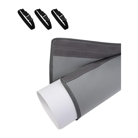 MEKOTRIN Air Conditioner Hose Cover Wrap, Portable AC Hose Duct Vent Insulation Sleeve, AC Duct Insulation Wrap Replacement for 5" & 5.9" Diameter Exhaust Hoses Tube(Gray, 59"x21") Cover