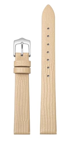 Bracelet de montre en cuir véritable 14mm femme pour le quotidien