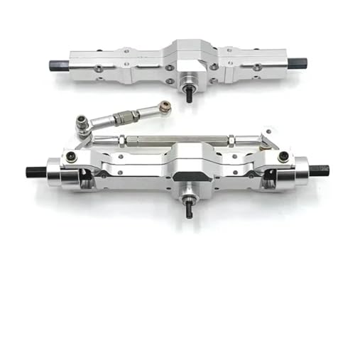 RC �A�N�X���ꎮ For WPL C74 C14 C24 C34 C54 B14 B24 1/10 RC�J�[�A�b�v�O���[�h�p�[�c�A�N�Z�T���[���^���t�����g���A�A�N�X���Z�b�g(Silver)