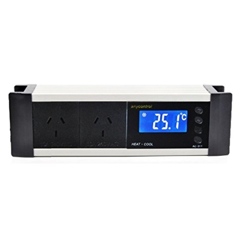 THERMOSTAT THERMOMÈTRE CHAUFFER + RAFRAICHIR SERRA AQUARIUM TERRARIUM TX4