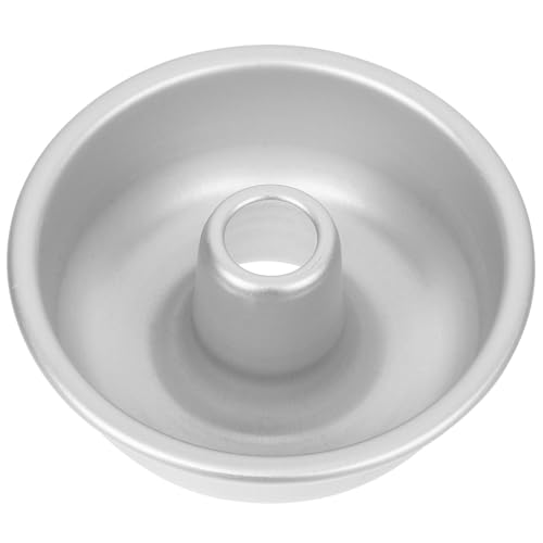 GARVALON Molde de Aluminio para Repostería con Revestimiento Antiadherente Molde para Bizcocho Forma de Anillo Seguro y Duradero para Horno y Cocina y Postres