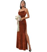 Amazon.com: CAZSXIS Bridesmaid Dresses Black Formal Dress Double Slit  Zipper Back Velvet Dress for Women Wedding Guest Dress Size0 : Clothing,  Shoes & Jewelry