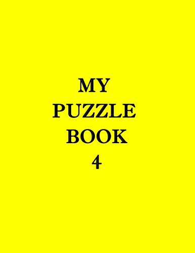 MY PUZZLE BOOK 4 (bright Sparks Series)