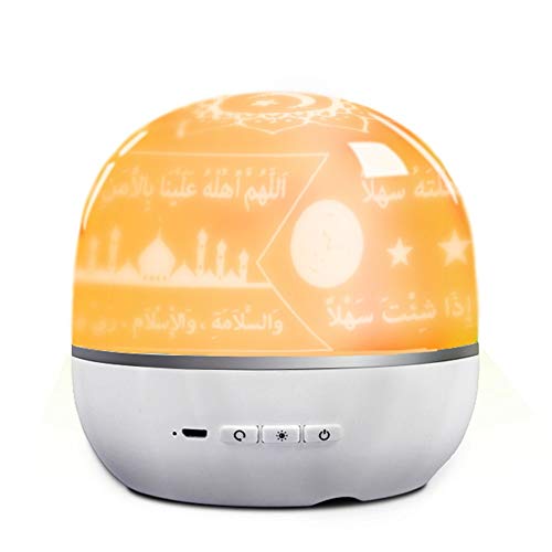 WDT Quran Speaker, Colorful Variable Light Quran lamp APP Control The Digital Quran Cube Night Light, Quran Player MP3 Eid Mubarak Muslim Gift of Islam, for Children to Learn The Quran