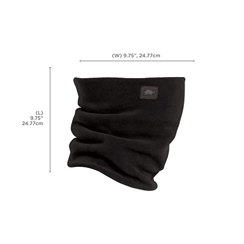 Turtle Fur - Double-Layer Neck Warmer, Chelonia 150 Fleece, Black #TOP3