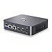 MINISFORUM UN100C Mini PC 16GB LPDDR5 512GB SSD with Intel N100, 4 Cores/4 Threads,1 x TF Card Slot & 2.5 inch SATA HDD,2 x HDMI/USB-C /4 x USB3.2 Type-A/2 x 1000M RJ45 LAN/DC 12V Tiny PC