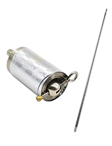 Varita mágica de Metal Accesorios telescópicos Divertidos Accesorios de Artes Marciales portátiles Accesorios de Bolsillo mágicos Bastones mágicos para Accesorios de Juego de Roles de Magos - Plata
