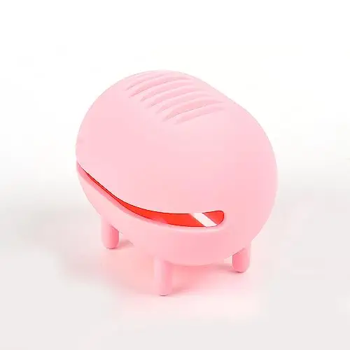 YHANNI Makeup Sponge Holder Keep Your Makeup Sponge Clean and Hygienic for Shatterproof Eco-friendly Travel (3pack, Pink)