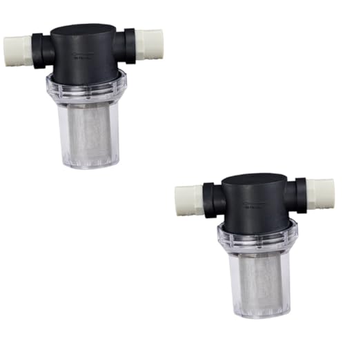 Filtre à eau jardin tuyau d'arrosage noir ULTECHNOVO haute résistance lot de 2