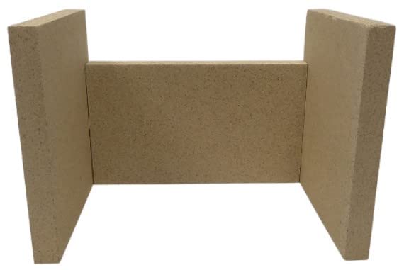 HD Stove Glass UK Ltd - Aarrow Hamlet Solution 5 - Multi Fuel - S2 Replacement Vermiculite Fire Brick Set Stock