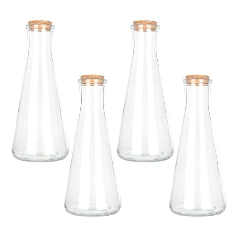 Magic Season Tapered Decorative Glass Bottles Cover