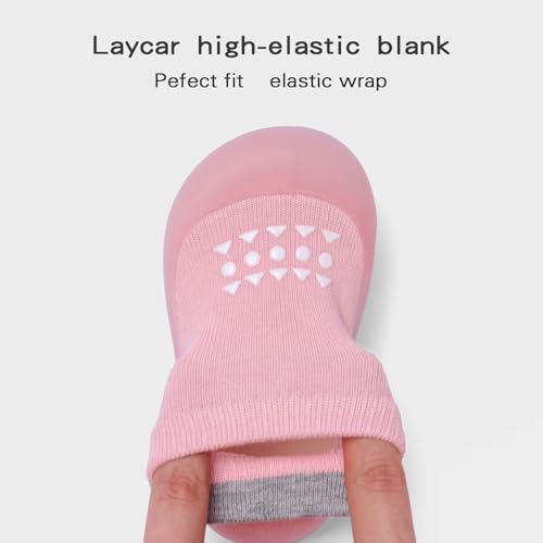 image for Bearbay Baby Sock Shoes Baby Walking Shoes Infant Non-Slip Breathable 