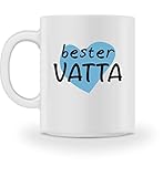 Pottbengel - Bester Vatta - Tasse Kaffeetasse Ruhrpott Pott Vater Vatertag Geschenk