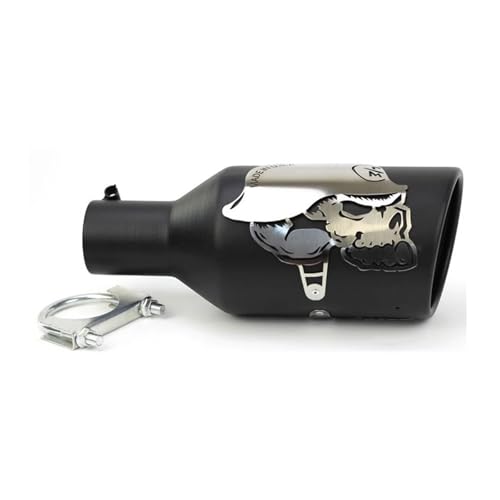 Tuyau d'échappement pour Jeep Wrangler bout noir