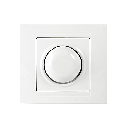 gunsan moderna Dimmer Switch 1000 W rasante Blanco