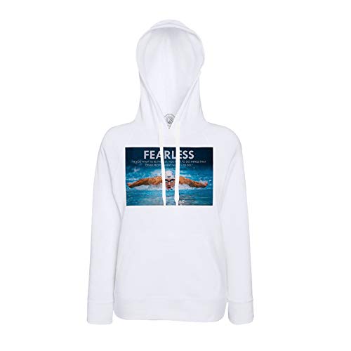 Sweat à capuche motivation courage Fabulous pour homme et femme confortable