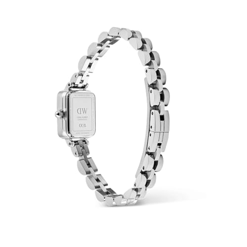 Montre Daniel Wellington Quadro argentée en acier chic - 6