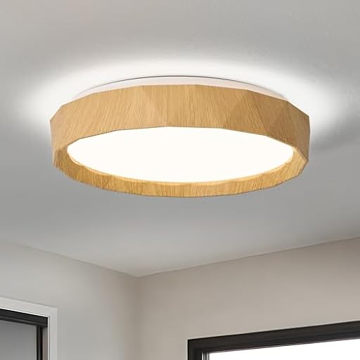 Vikaey Plafon LED Redondo 4000 K，Moderna Lámpara de Techo LED 30 cm, 24 W Metal Luz iluminación para cocina, salón, dormitorio, pasillo | Ya disponible en tu tienda friki favorita! En mundofriki.es!