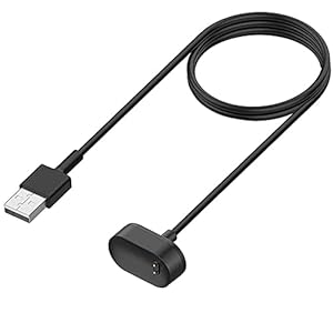 Kissmart Charger for Fitbit Inspire HR, Fitbit Inspire, Fitbit Ace 2, Replacement USB Charging Cable Cord for Fitbit…