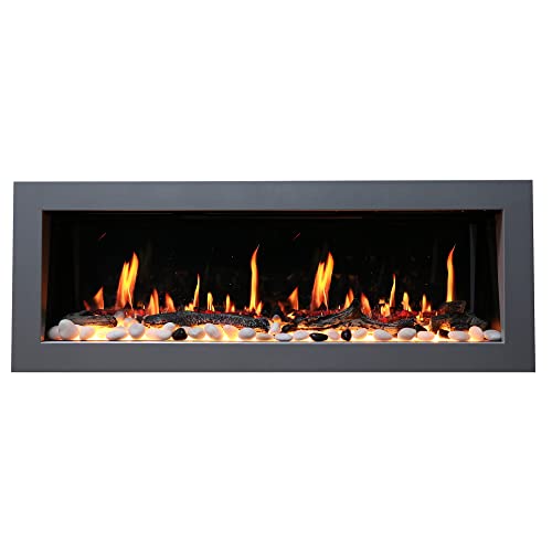 Litedeer Latitude II Wall-Mounted Electric Fireplace
