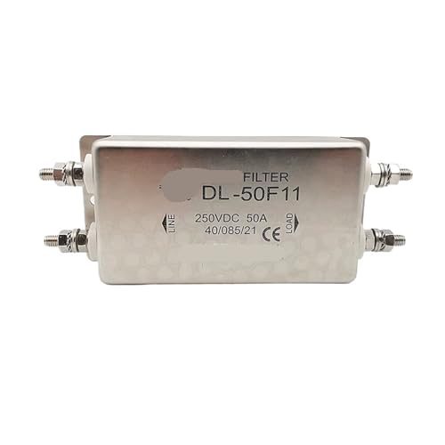Filtre d'alimentation CC monophasé DL-50F11 à haute atténuation 50 A - 2