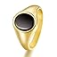 Oval Gold Plated