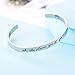 LParkin 2024 Graduation Gift Oh The Places You Will Go Stainless Steel Bracelet,