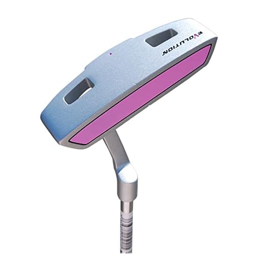 Golf Club, Golf Putter Beginner Practice Putter with Steel Shaft Suitable for Beginner Both Men Women (White Pink)