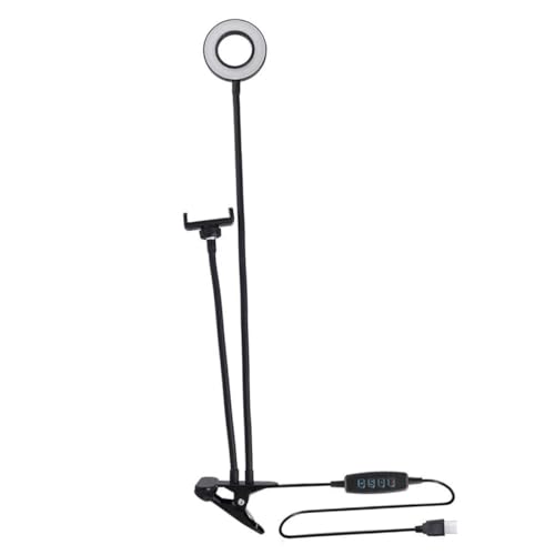 Soporte para luz LED que elimina sombras en videollamadas con tu teléfono
