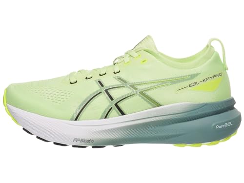 ASICS Men's Gel-Kayano 31 Running Shoes, 10, Cool Matcha/Celadon