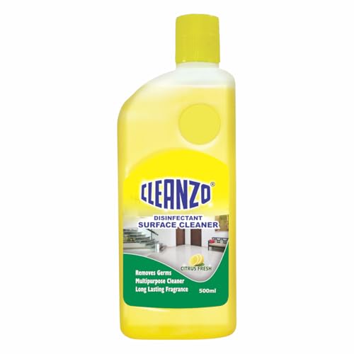 CLEANZO Disinfectant Surface & Floor Cleaner Liquid- 500ml |...